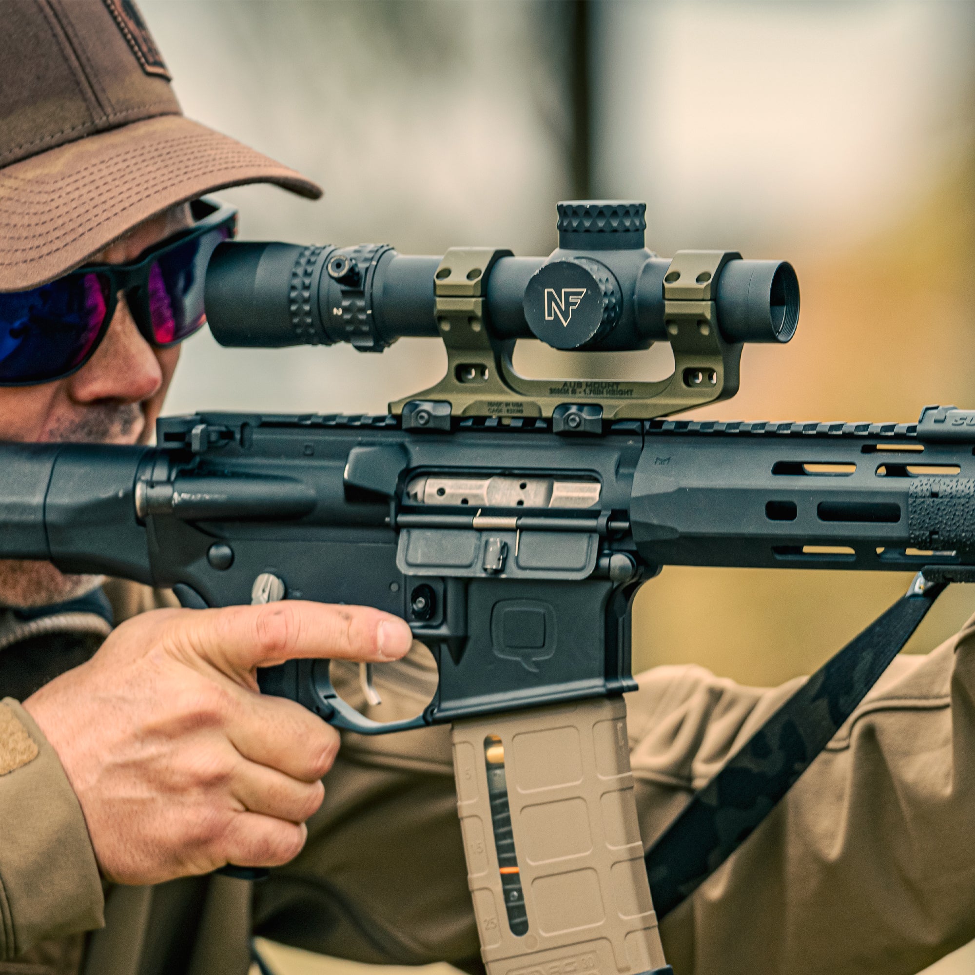 Tactical mount Reptilia AUS Mount, 30mm DIA / 1.70" Height