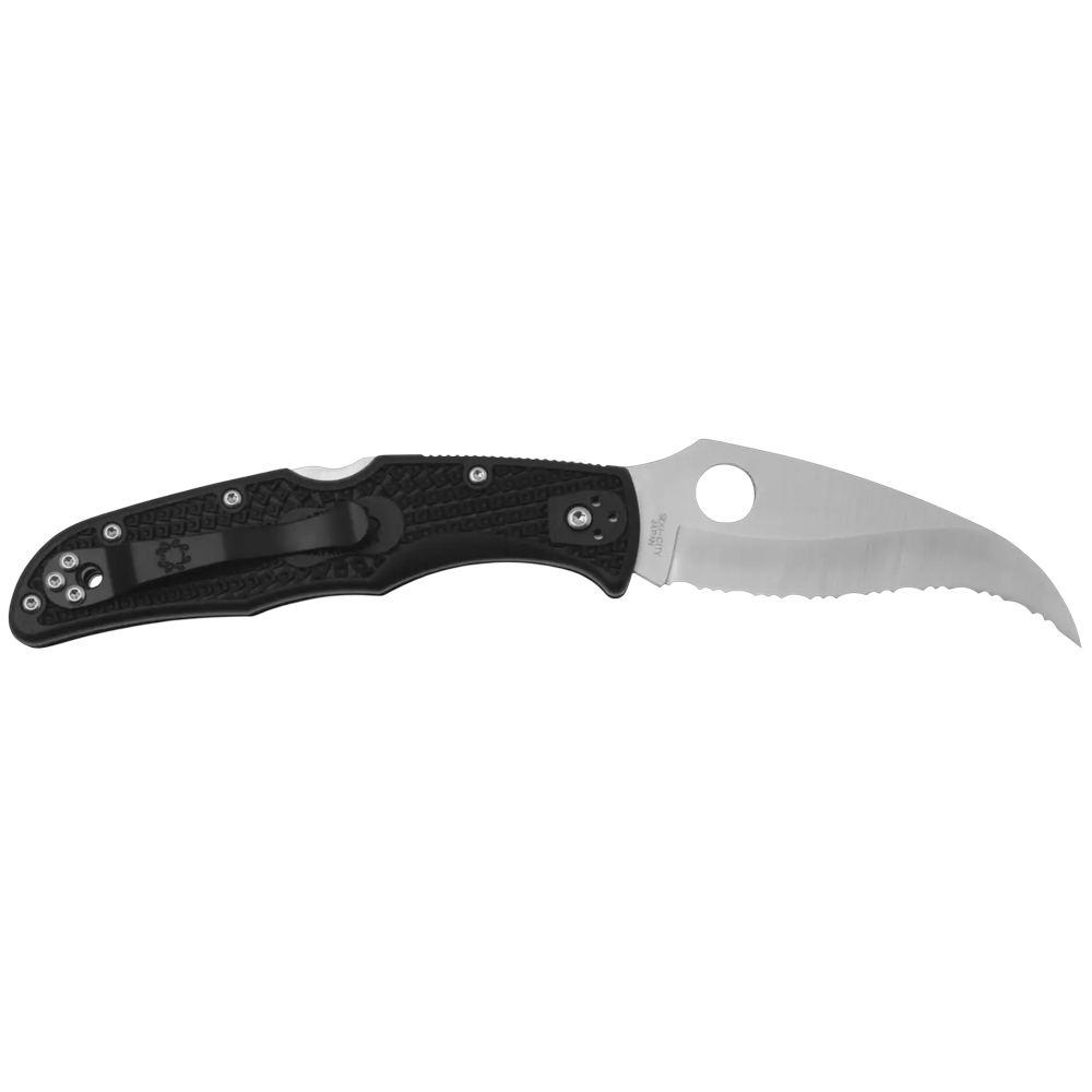 Spyderco Matriarch 2 FRN з вигнутим серрейторним лезом 2