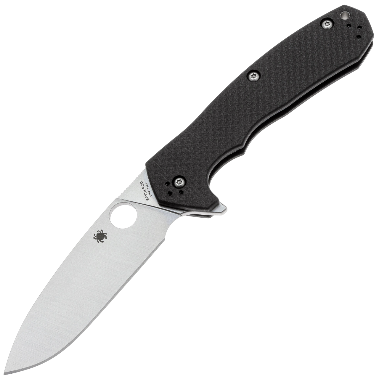 Spyderco Amalgam з вуглецевим волокном ручкою та лезом CPM S30V