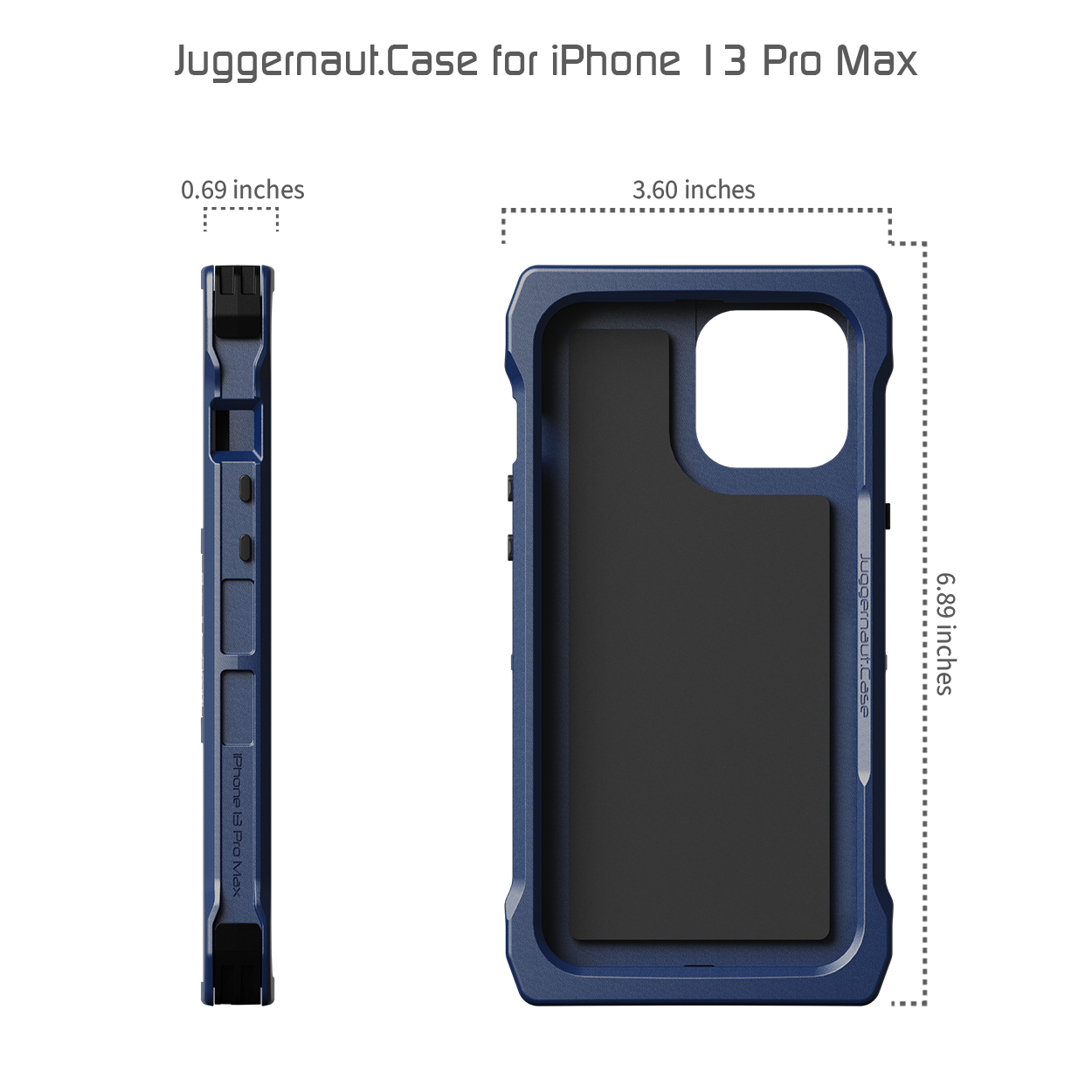 Міцний чохол Juggernaut для iPhone 13 Pro Max з посиленими кутами