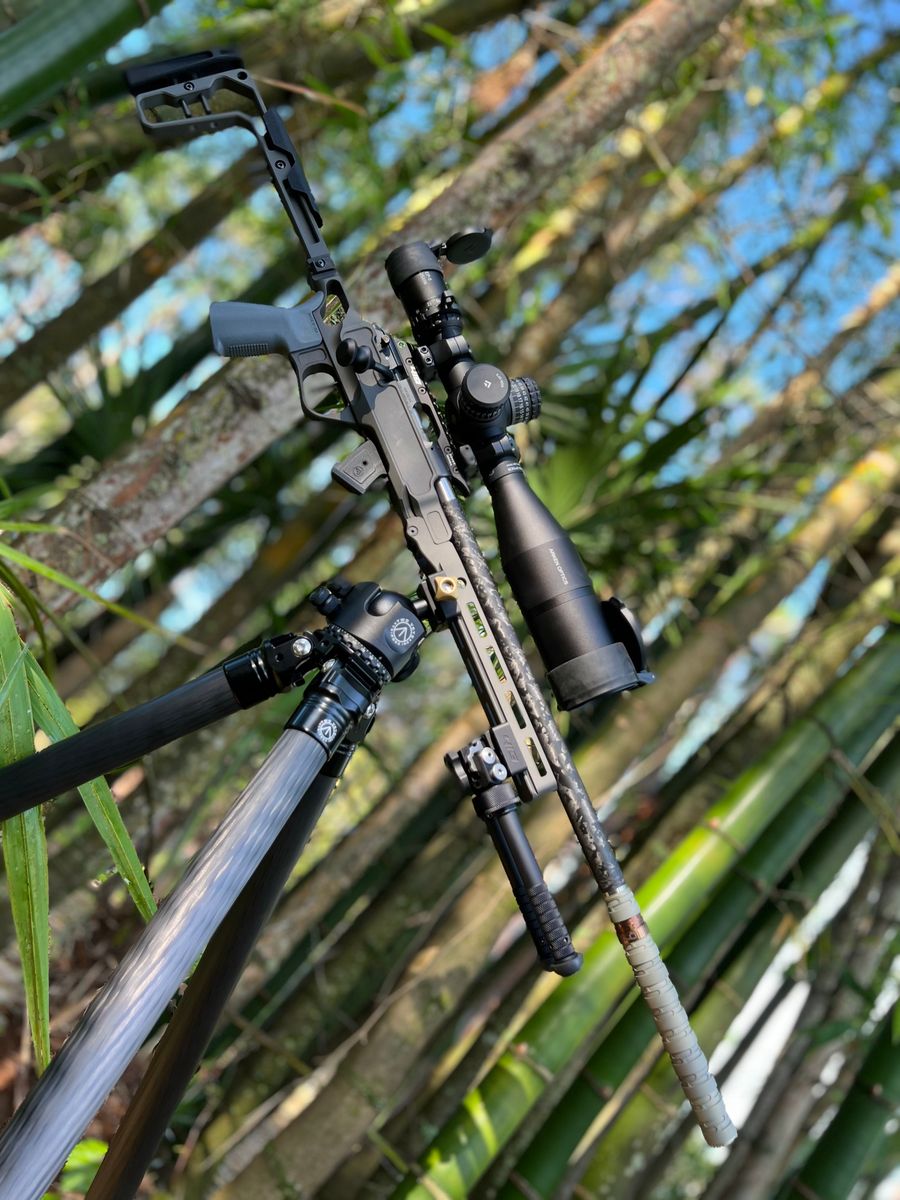 Трипод Two Vets QDT V2 LS I з гвинтівкою