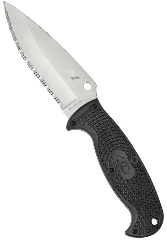 Морський ніж Spyderco з антикорозійною сталлю H1