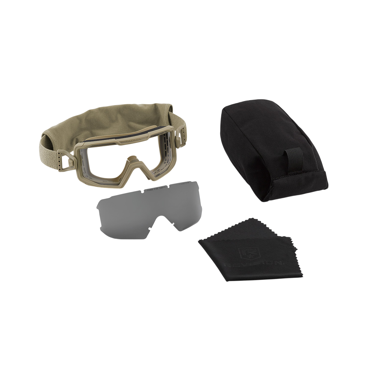 Тактичні окуляри Revision MerlinHawk з двома змінними лінзами Tan