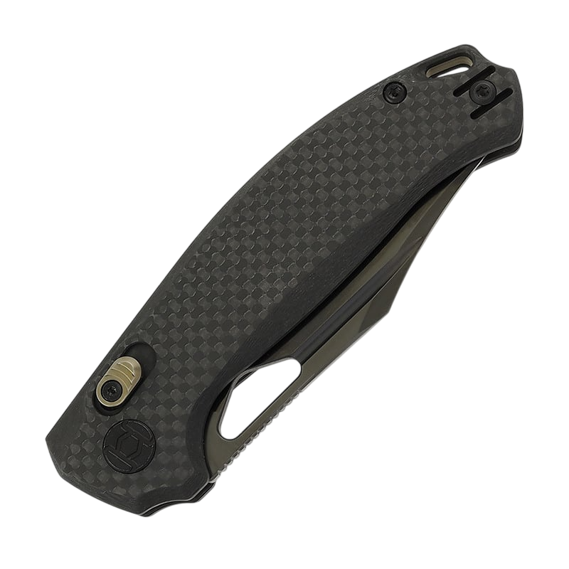 Knife Kunwu Knives Django XL Carbon Fiber DLC Black