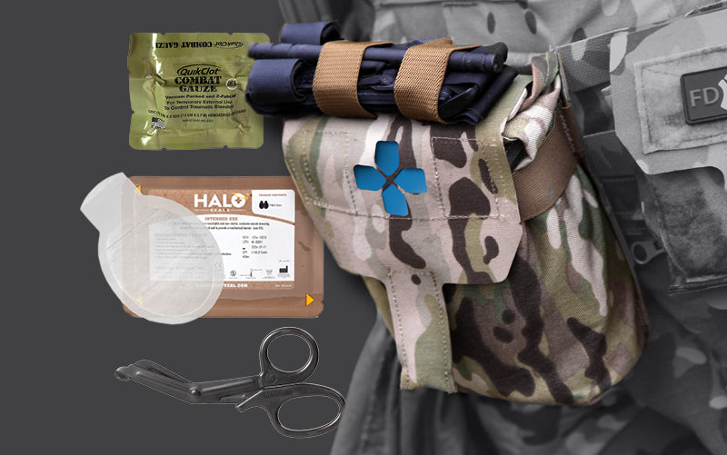 Медичний підсумок Blue Force Gear Trauma Kit Now із кріпленням MOLLE