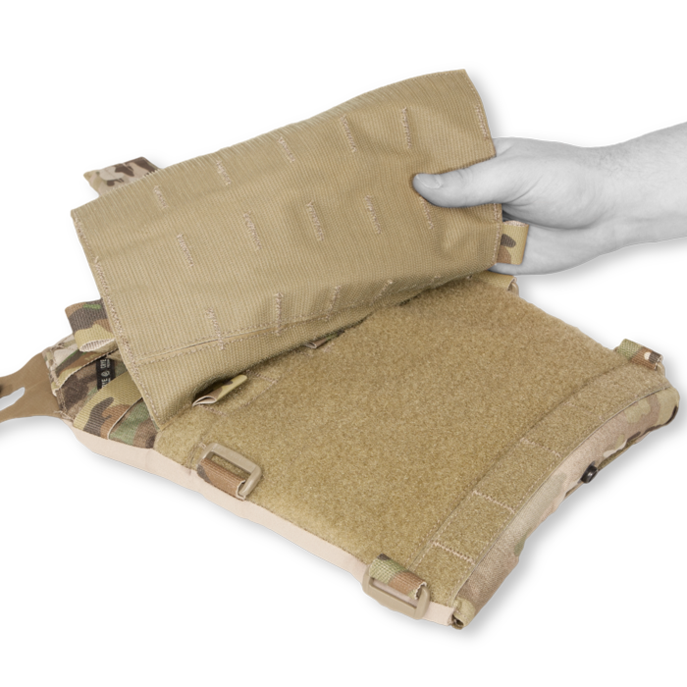 Crye Precision JPC 2.0 у кольорі Coyote з передньою панеллю для магазинів