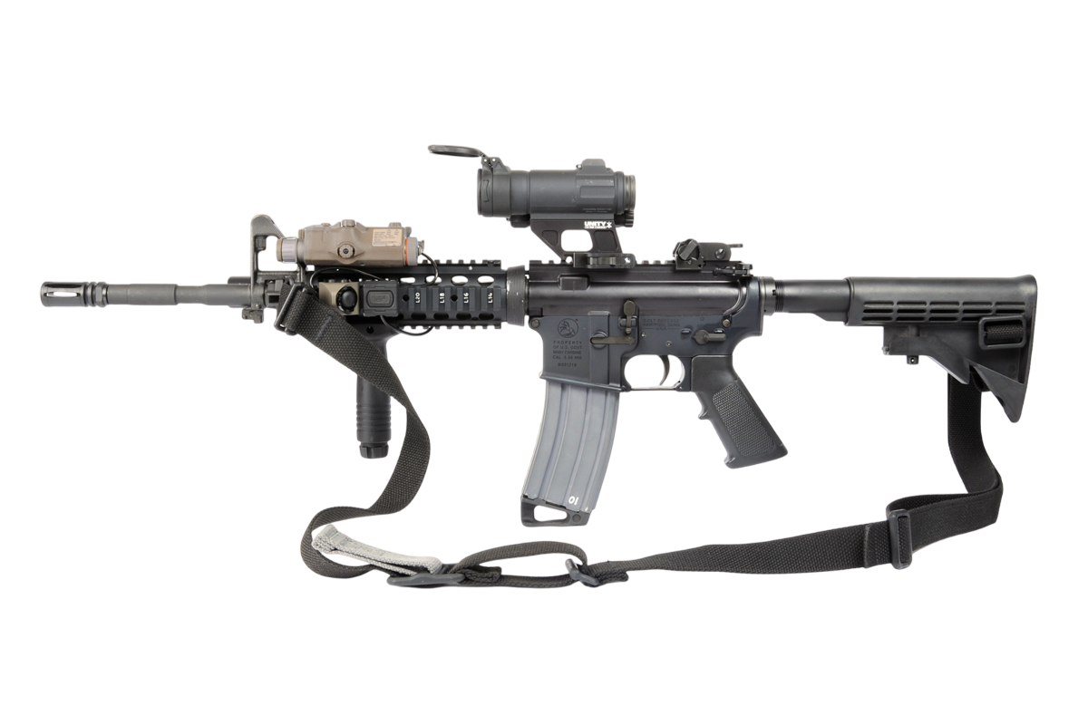 Кріплення Unity Tactical на платформі MIL-STD Picatinny на зброї