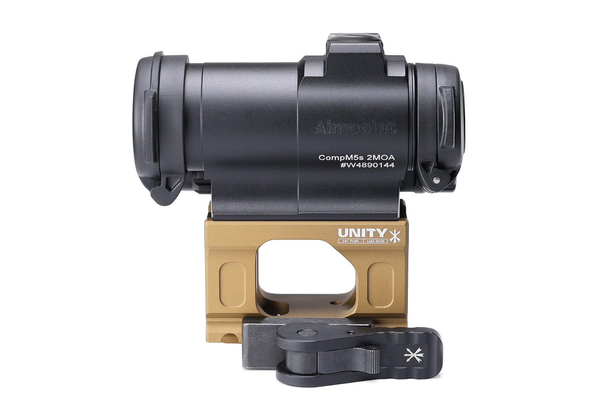 Кріплення Unity Tactical FAST Micro-S у кольорі чорний для Aimpoint CompM5