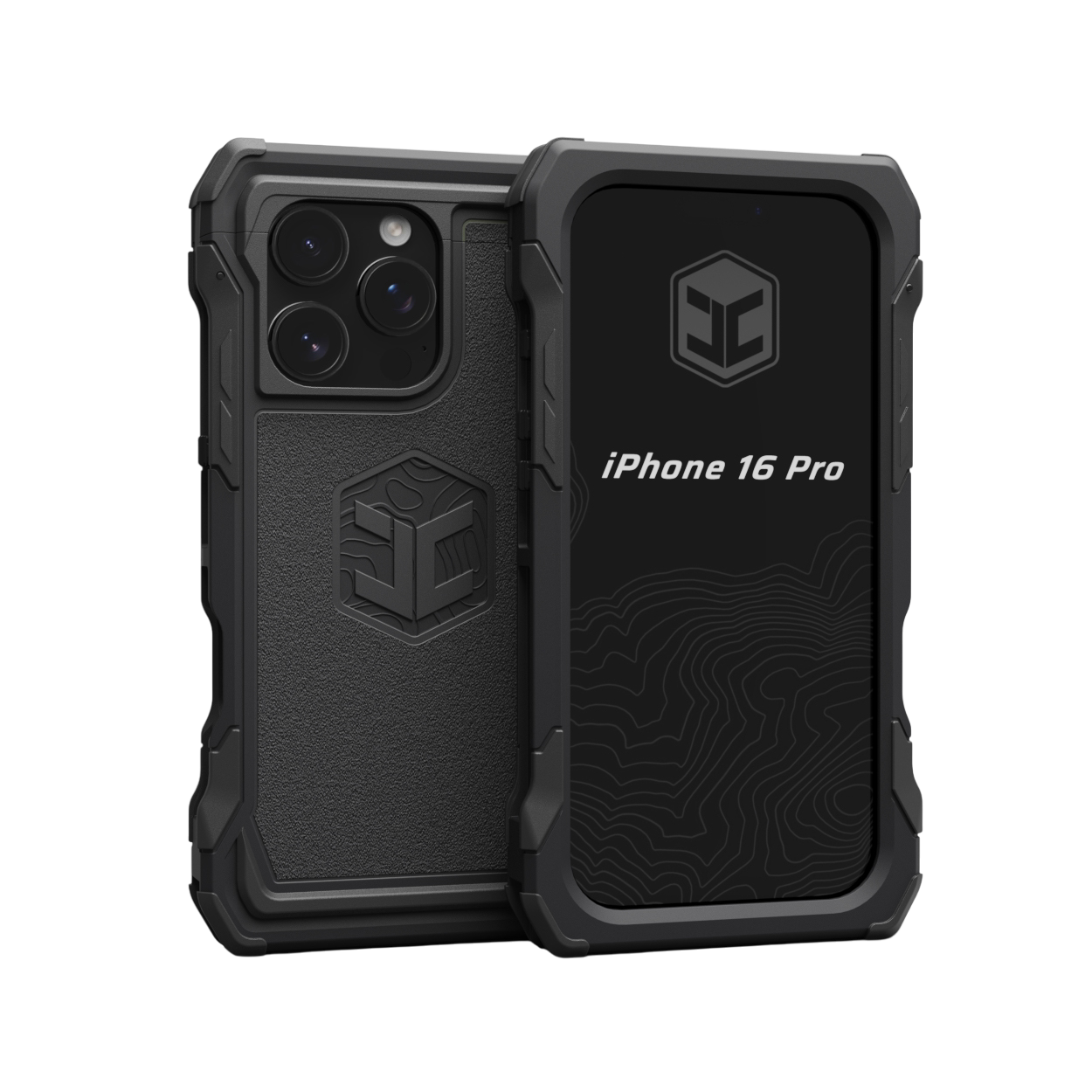 Чохол для iPhone 16 Pro з посиленим захистом black