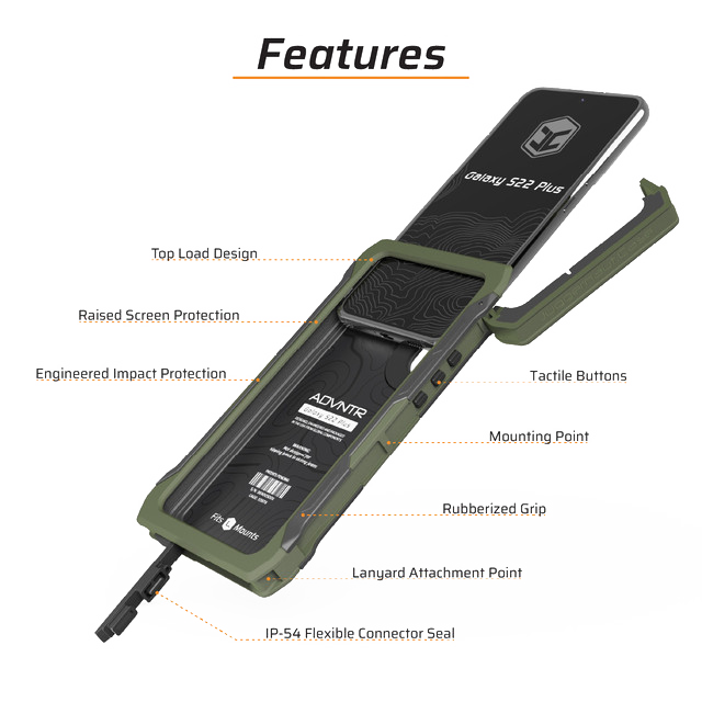 Чохол ADVNTR для Samsung Galaxy S22+