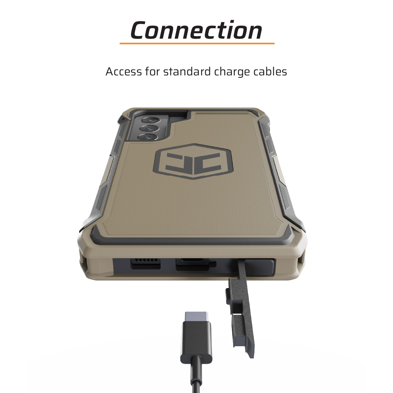 Вид ззаду чохла ADVNTR для Galaxy S22+