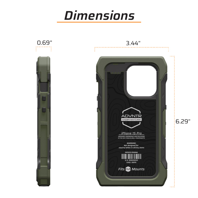 Зображення чохла ADVNTR з технологією Hex.Frame