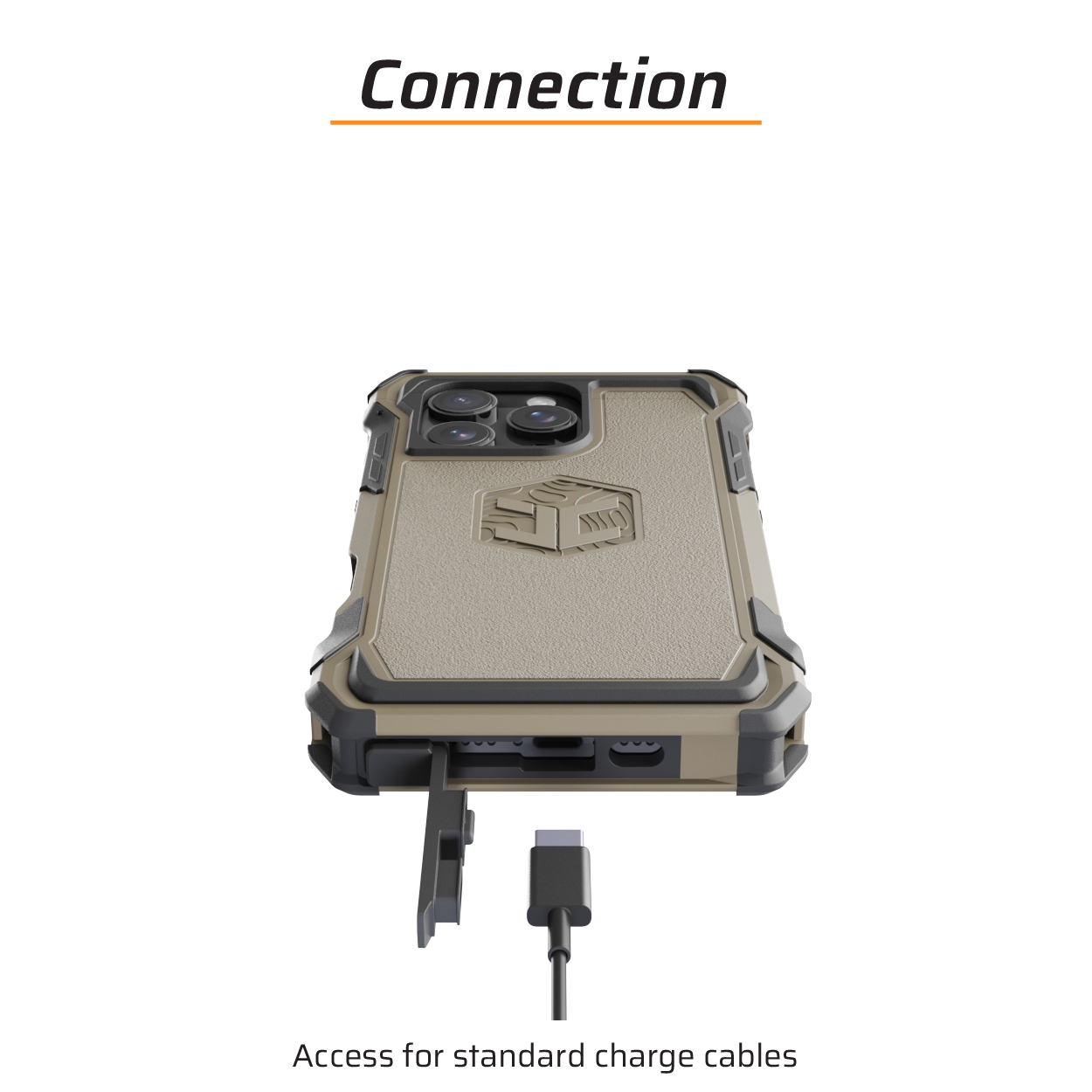 Захисний чохол з кріпленням для iPhone 16 Pro