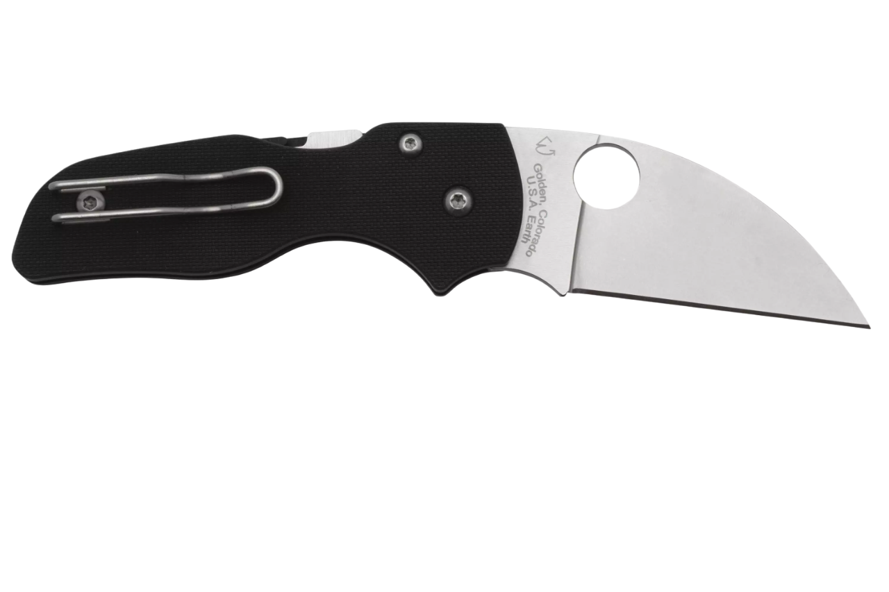 Spyderco Lil' Native з Wharncliffe лезом з чорним G-10 руків’ям