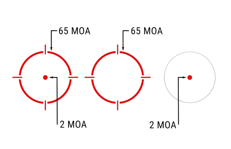 Holosun DRS-TH – прицільна сітка