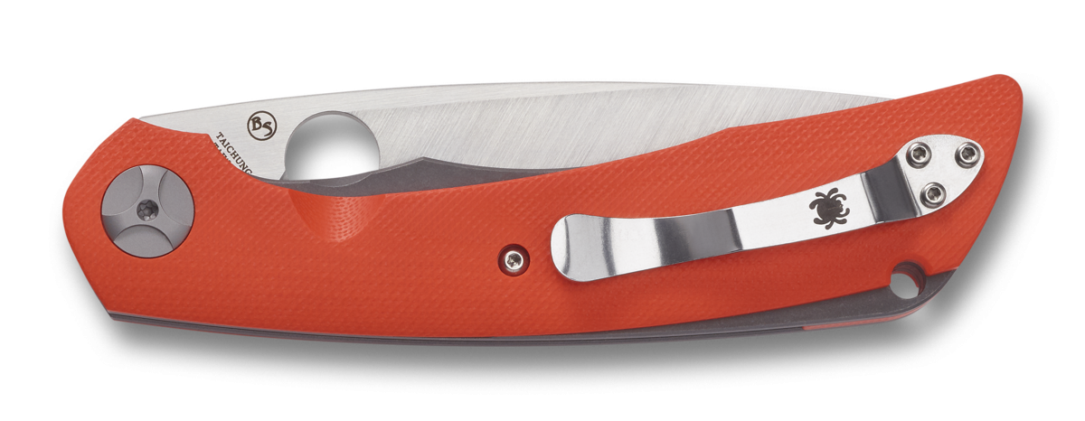 Ніж Subvert з титановими лайнерами та помаранчевим G10
