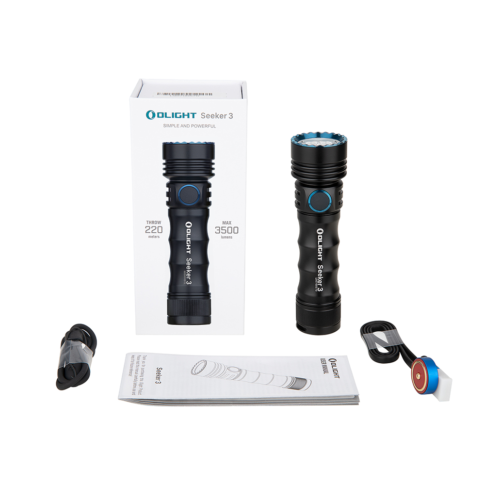 Ліхтар Olight Seeker 3 комплектація