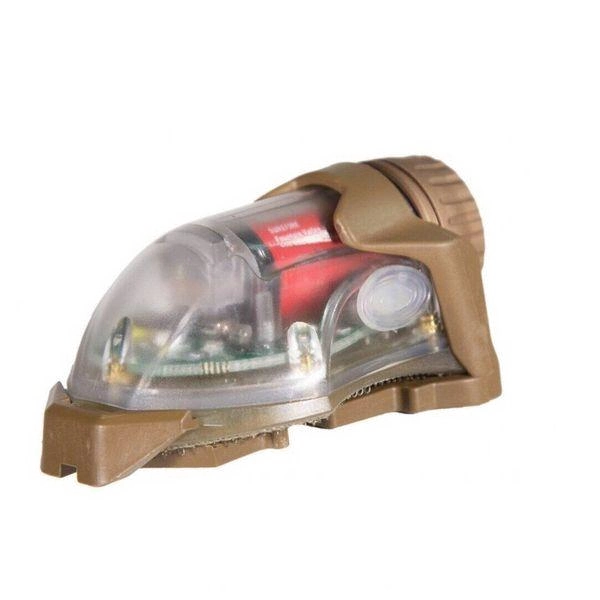 Стробоскоп S & S Precision Manta на шоломі з адаптером