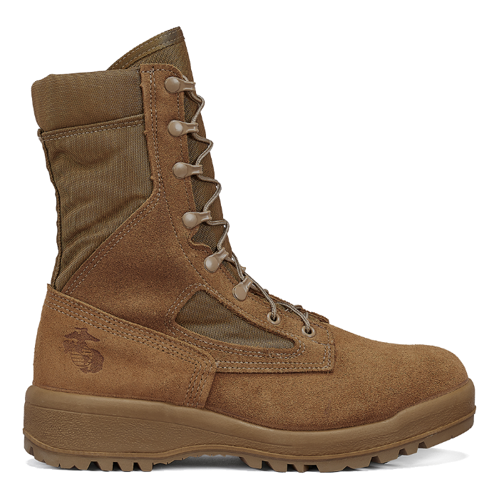 Вид збоку черевиків Belleville 500 з VIBRAM підошвою