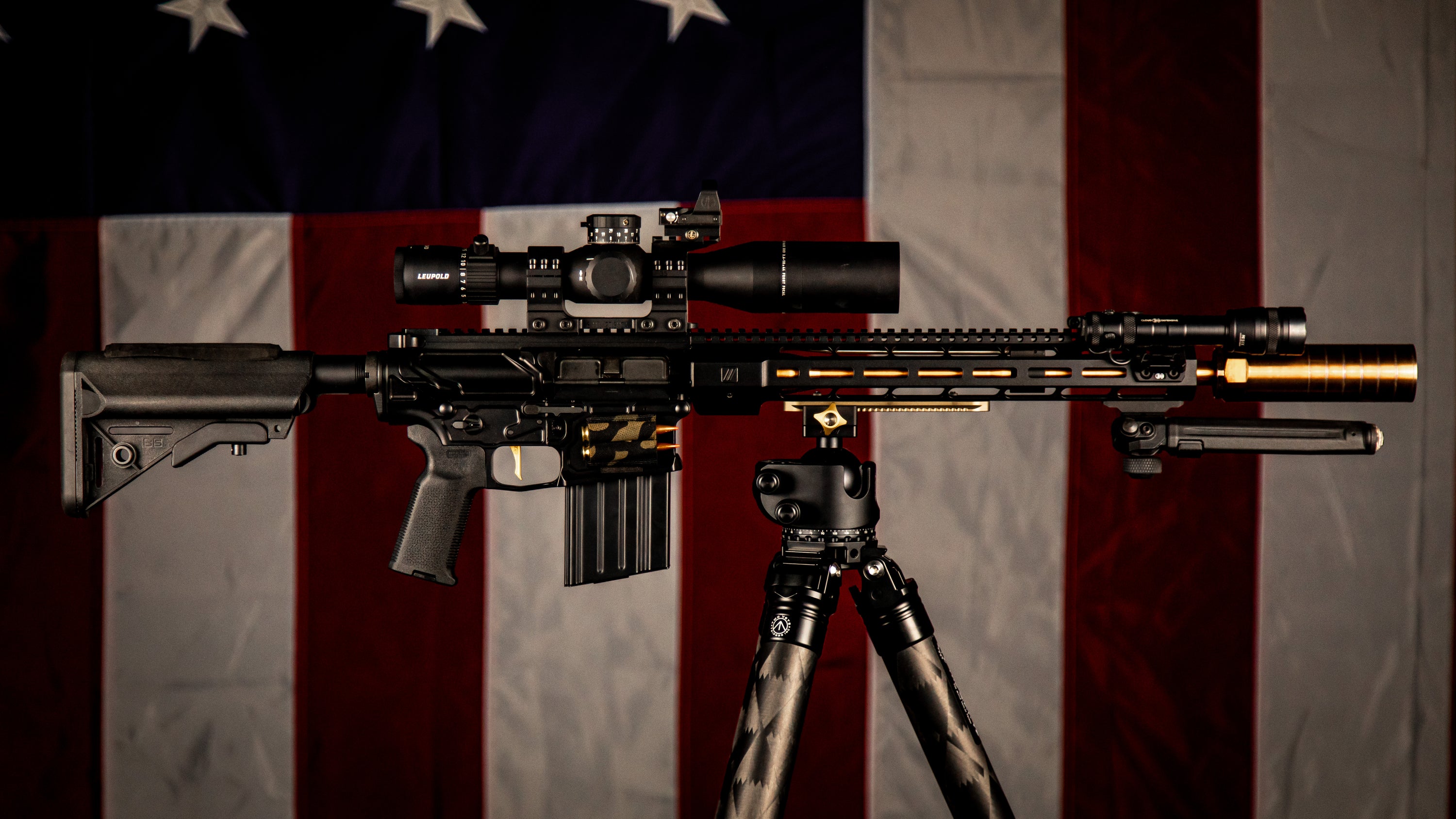 Трипод Two Vets QDT V2 LS I з гвинтівкою