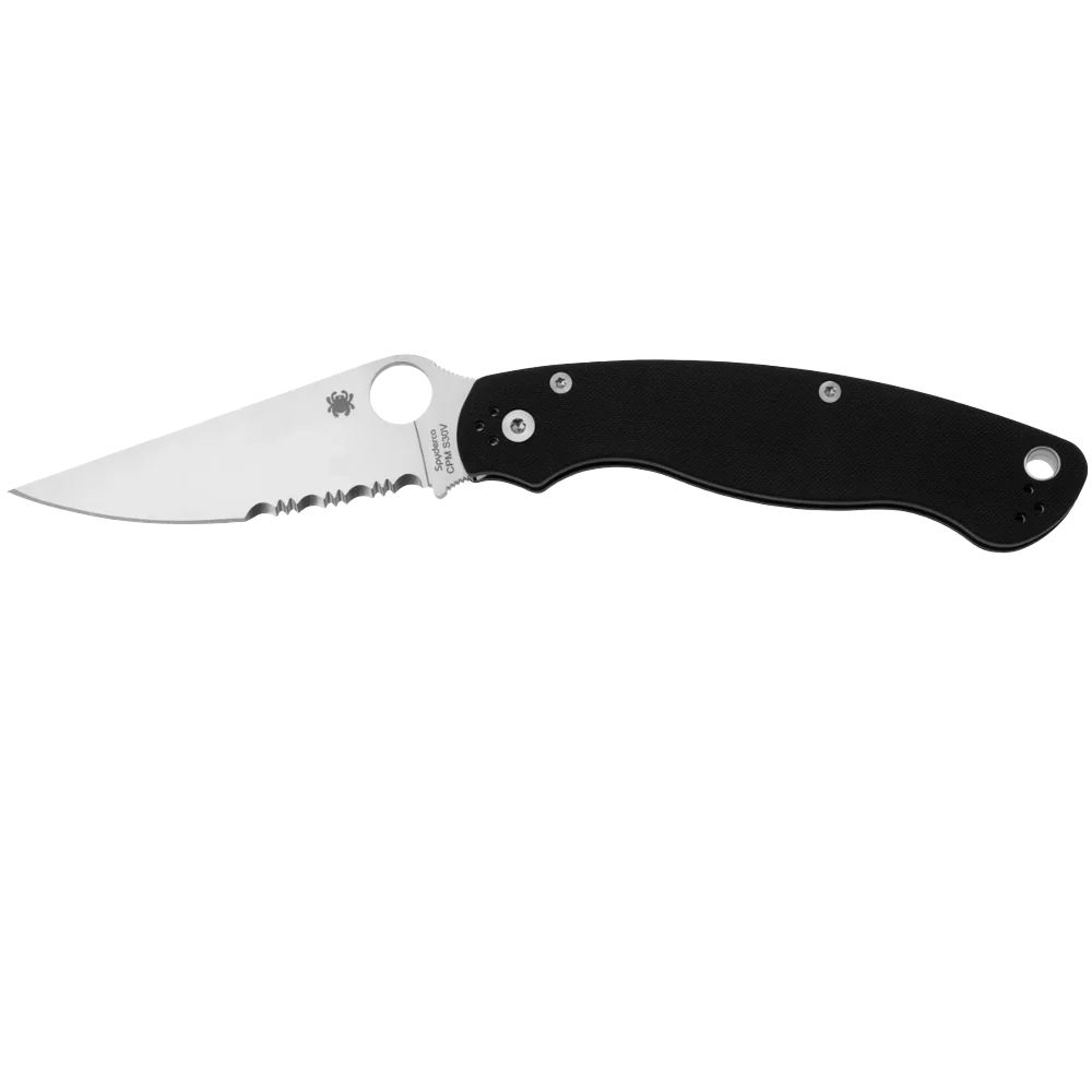 Ніж Spyderco Military 2 з частково серрейторним лезом