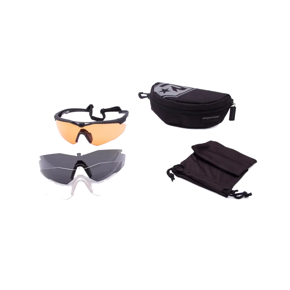 Комплект лінз і футляр Revision StingerHawk