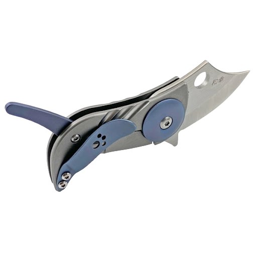 Ніж Pochi з Hollow grind та Frame Lock