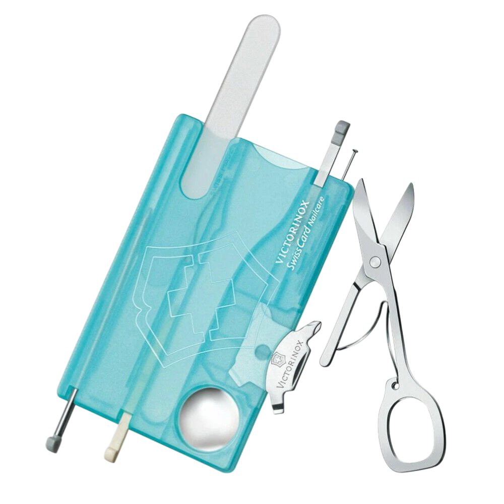 Багатофункціональна карта SwissCard з пилочкою та ножицями