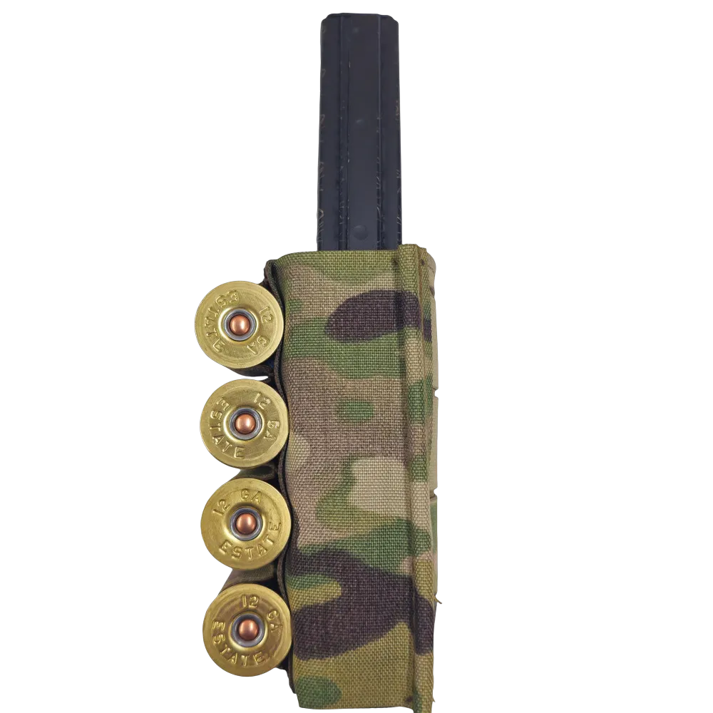 Підсумок Esstac 12 Gauge 5.56 Midlength KYWI у Multicam збоку 2