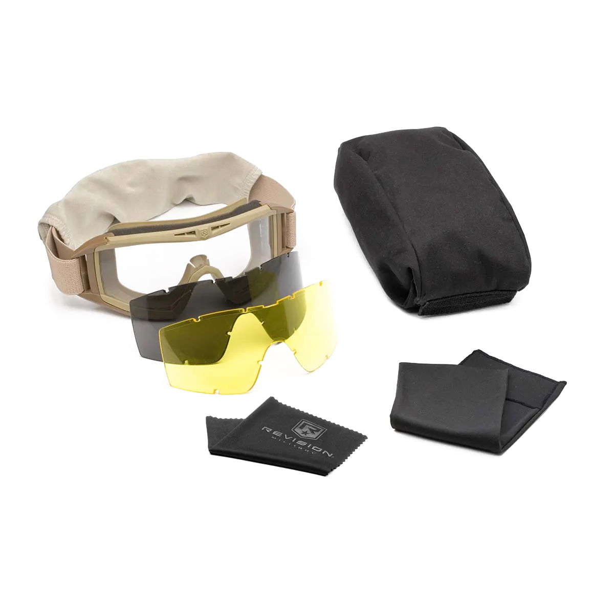 Desert Locust Goggle Deluxe Yellow Kit - Комплект захисних окулярів