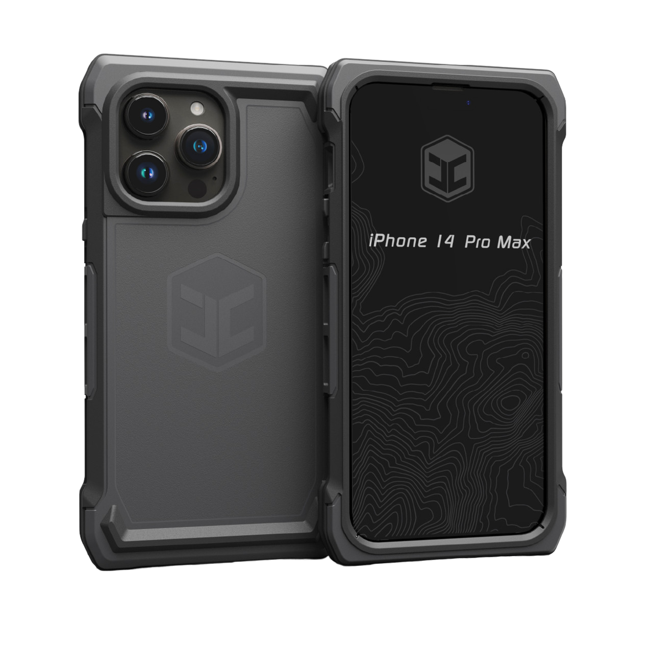 Чохол ENDVR для iPhone 14 Pro Max у кольорі Gunmetal Grey