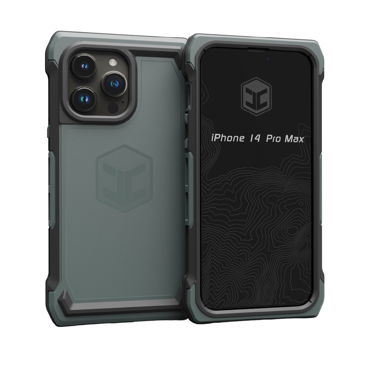Чохол ENDVR для iPhone 14 Pro Max у кольорі Stone Green 