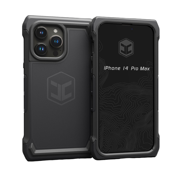 Чохол ENDVR для iPhone 14 Pro Max у чорному кольорі