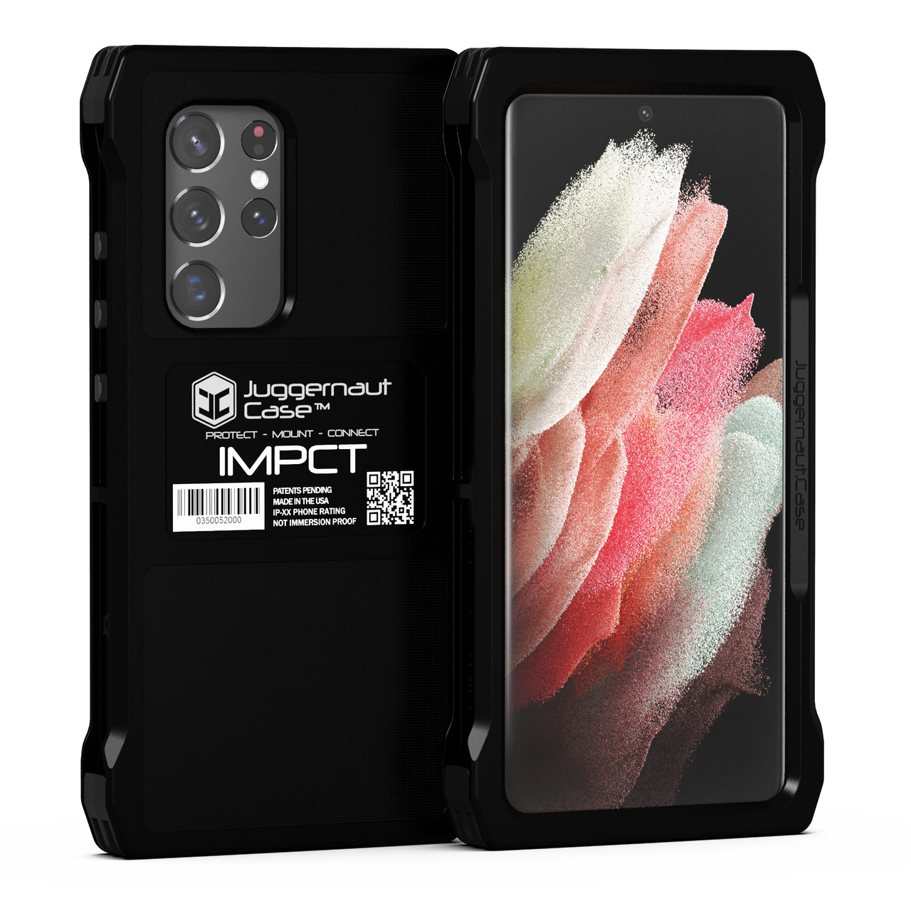 Чохол IMPCT для Samsung Galaxy S21 Ultra у чорному кольорі