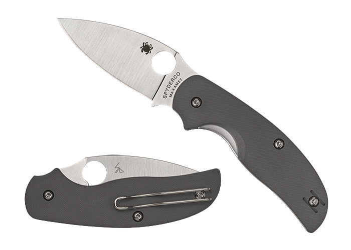 Spyderco Sage 1 з лезом Maxamet та сірим G10 руків'ям