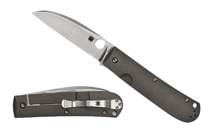 Spyderco SwayBack з титановим руків'ям та лезом CTS XHP