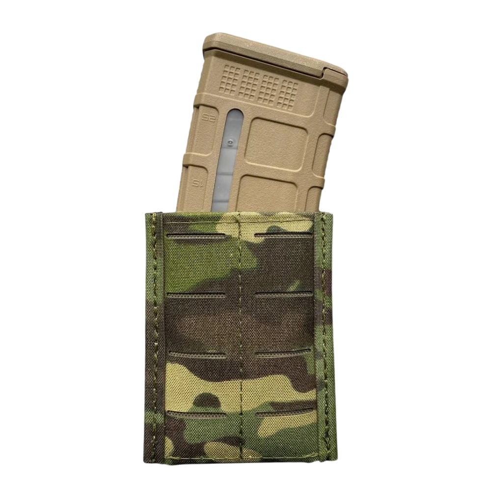 Підсумок Esstac 12 Gauge 5.56 Midlength KYWI у MultiCam Tropic ззаду