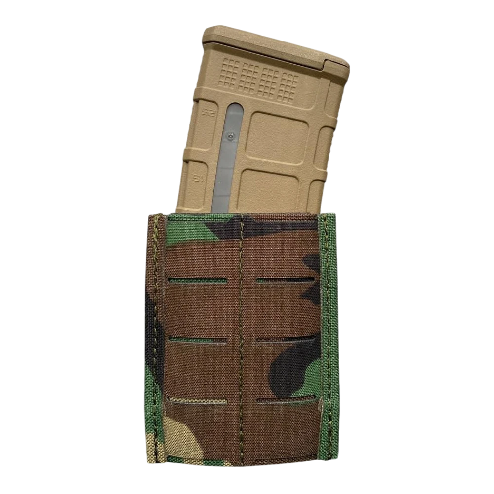 Esstac Single 5.56 Midlength KYWI в кольорі M81 Woodland ззаду