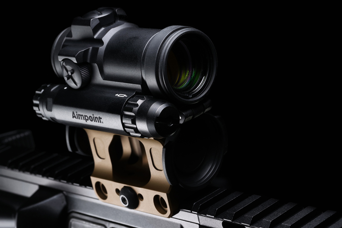 Вид на Unity Tactical FAST Micro-S з боку прицілу