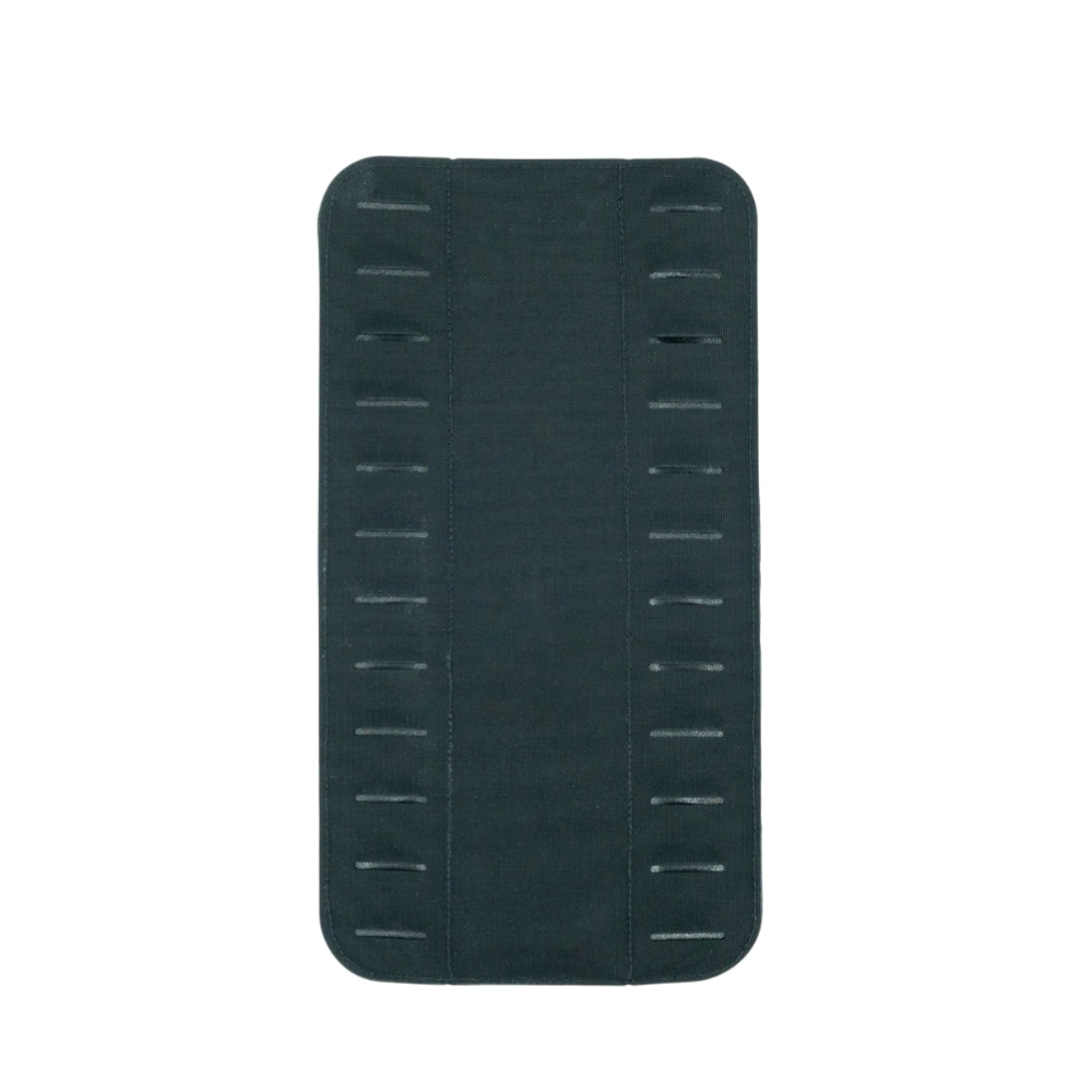 Чорна вентиляційна панель Flatpack BackPad зверху