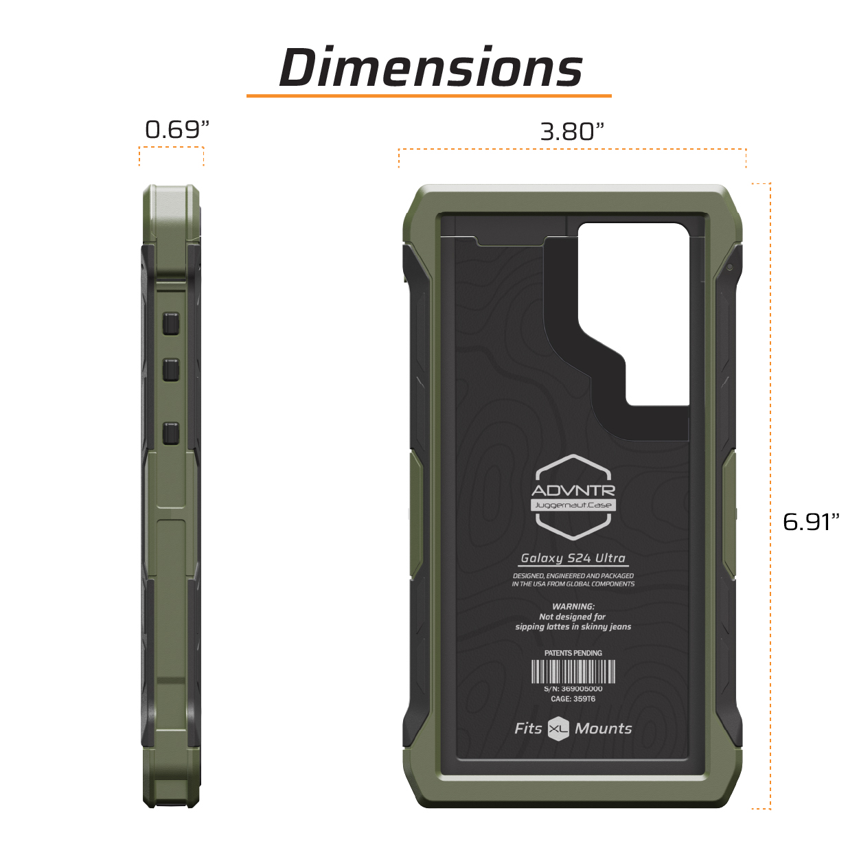 Чохол Juggernaut для Samsung Galaxy S24 Ultra