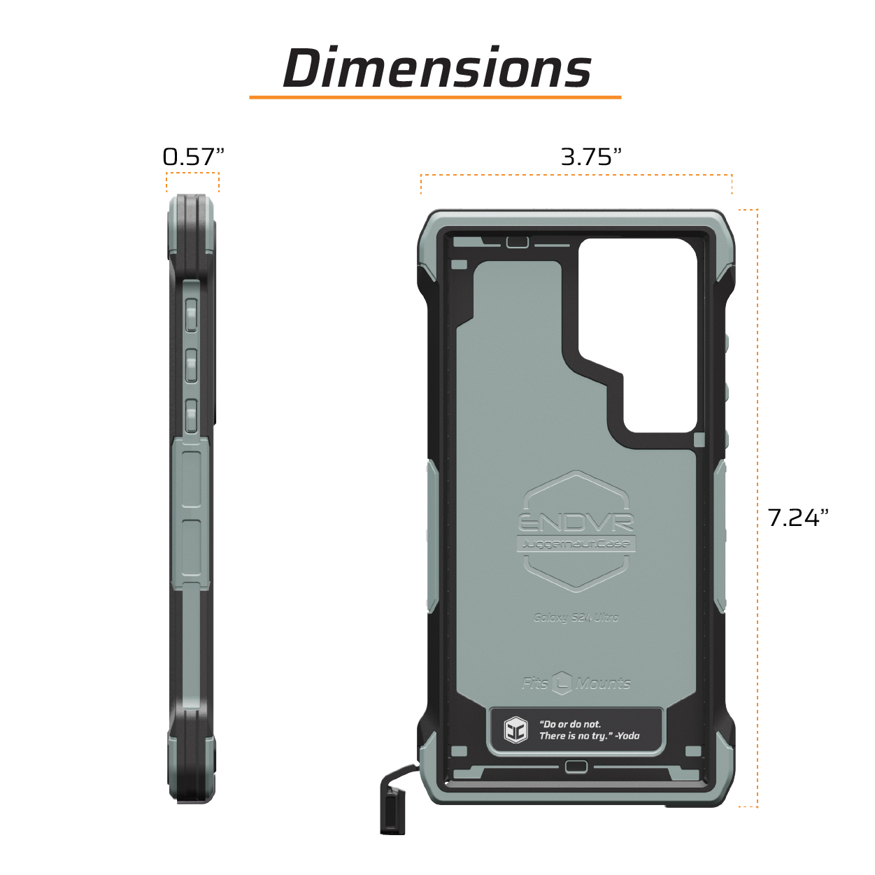 Чохол Juggernaut Case ENDVR для Samsung Galaxy S24 Ultra