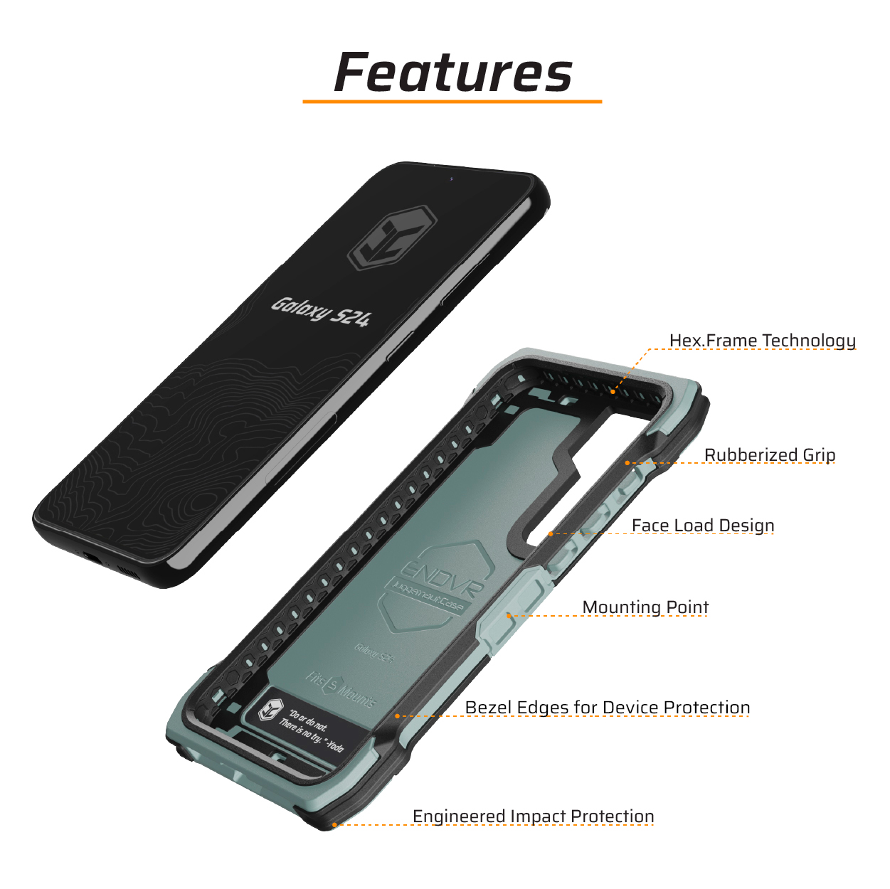 Чохол Juggernaut Case ENDVR для Samsung Galaxy S24