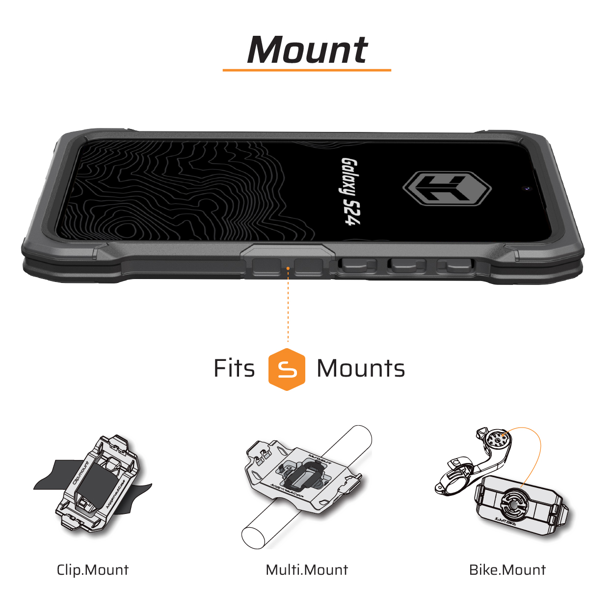 Чохол Juggernaut Case ENDVR для Samsung Galaxy S24