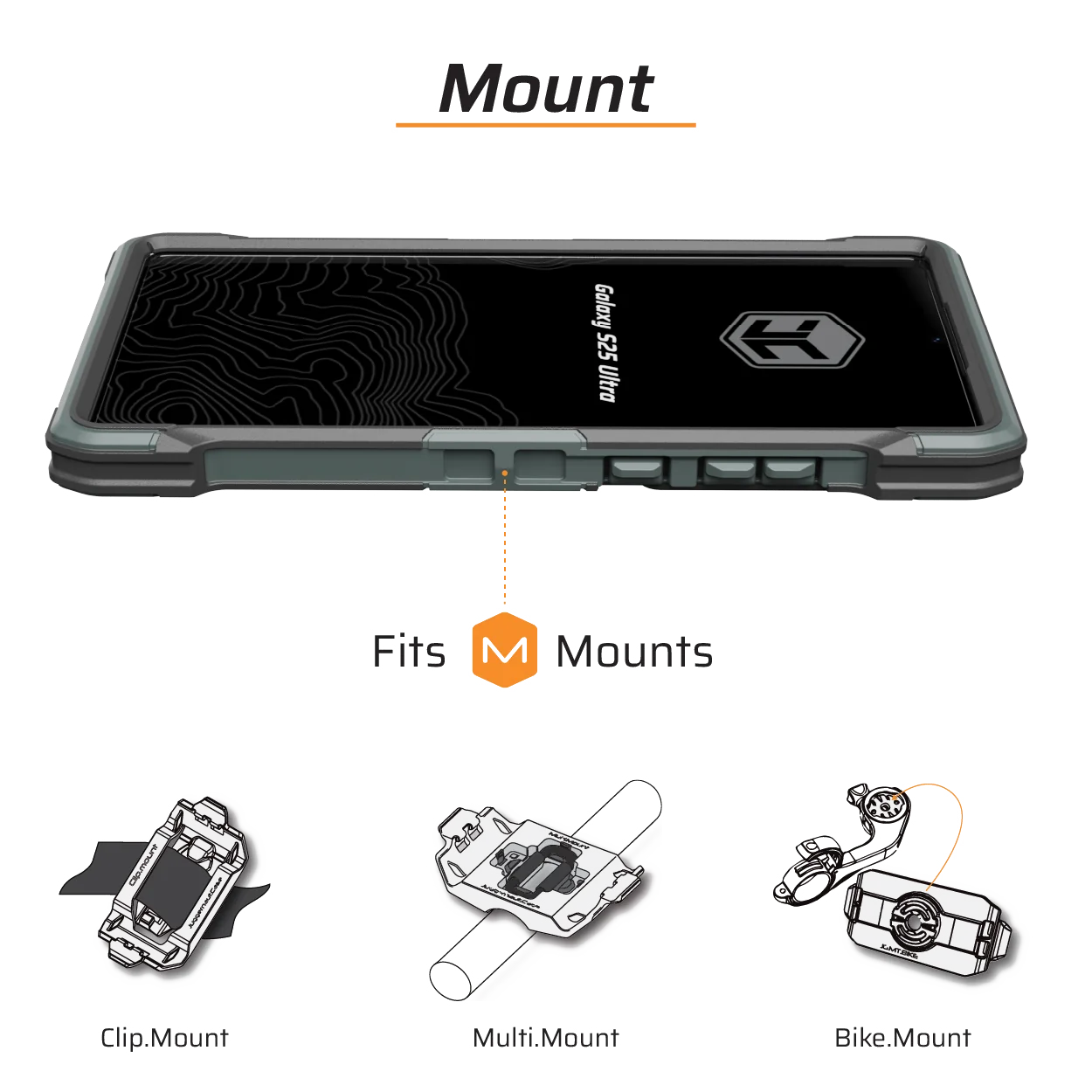 Чохол ENDVR у пустельному камуфляжі для S25 Ultra