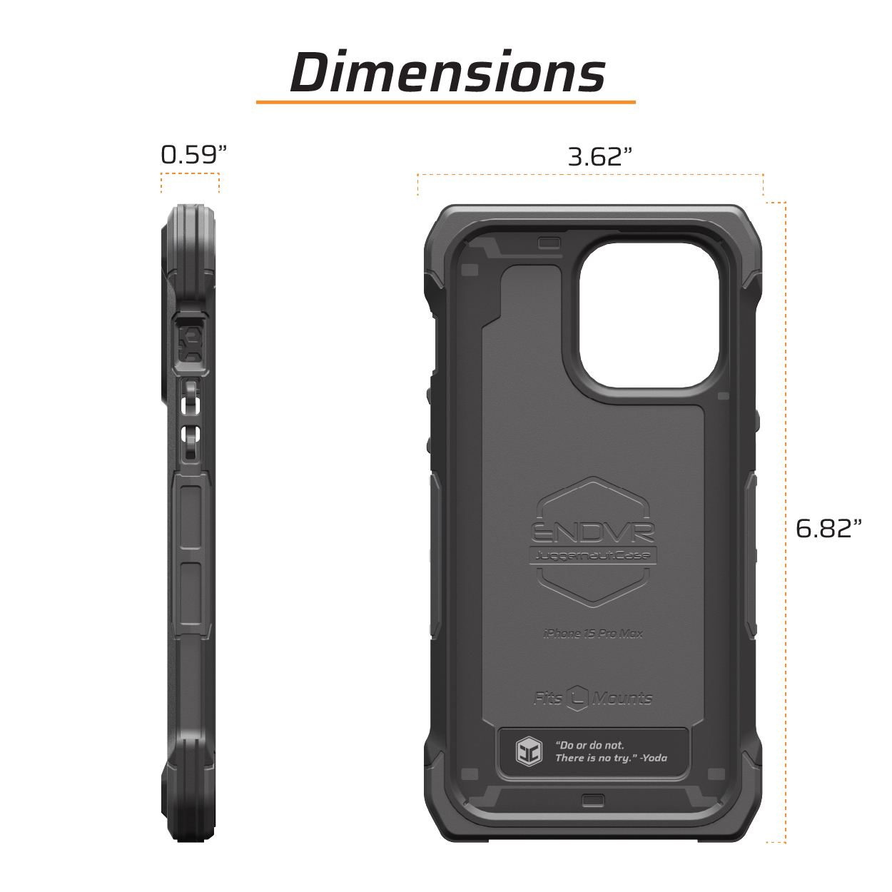 Ударостійкий чохол для iPhone 15 Pro Max