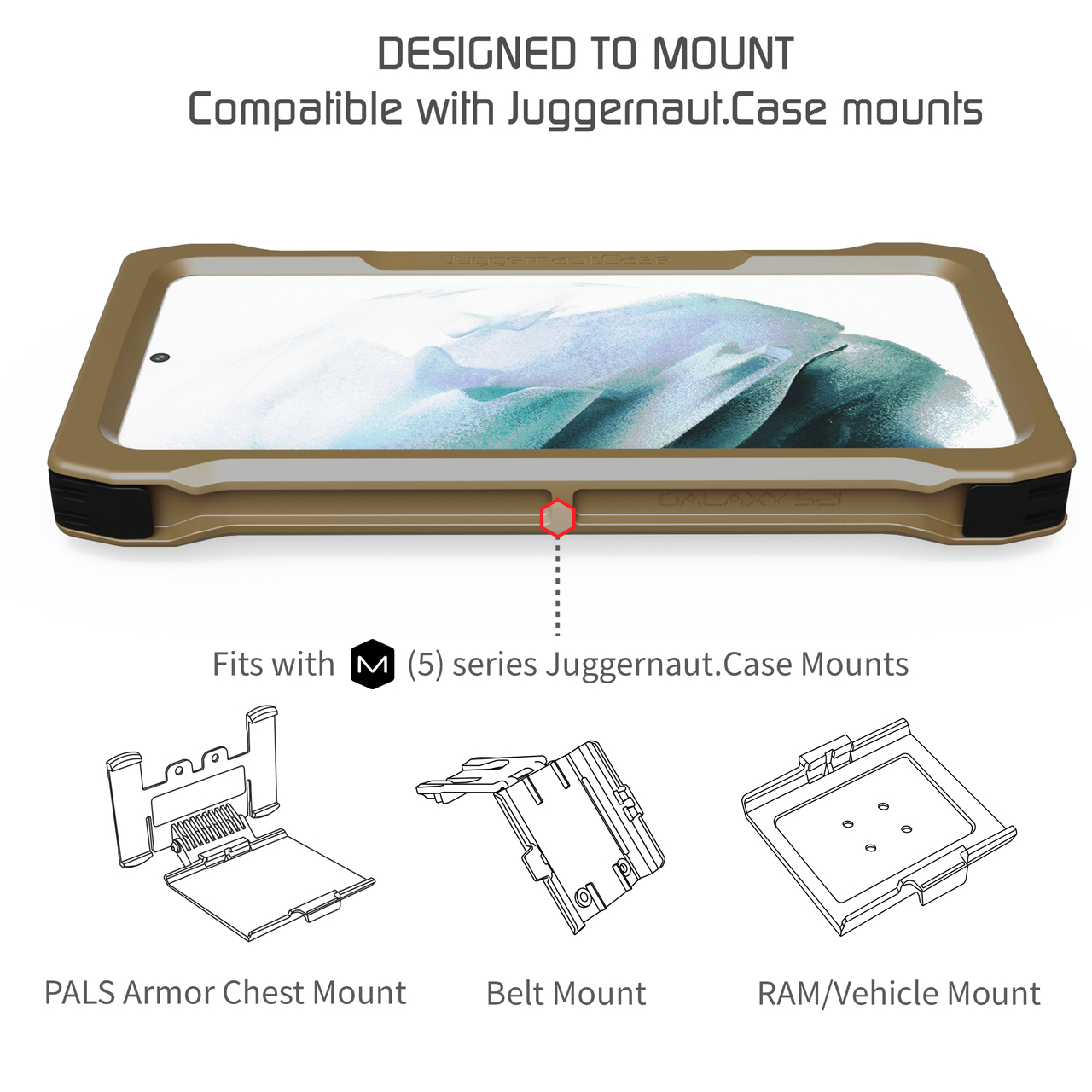 Juggernaut Case Samsung Galaxy S21 IMPCT Phone Case