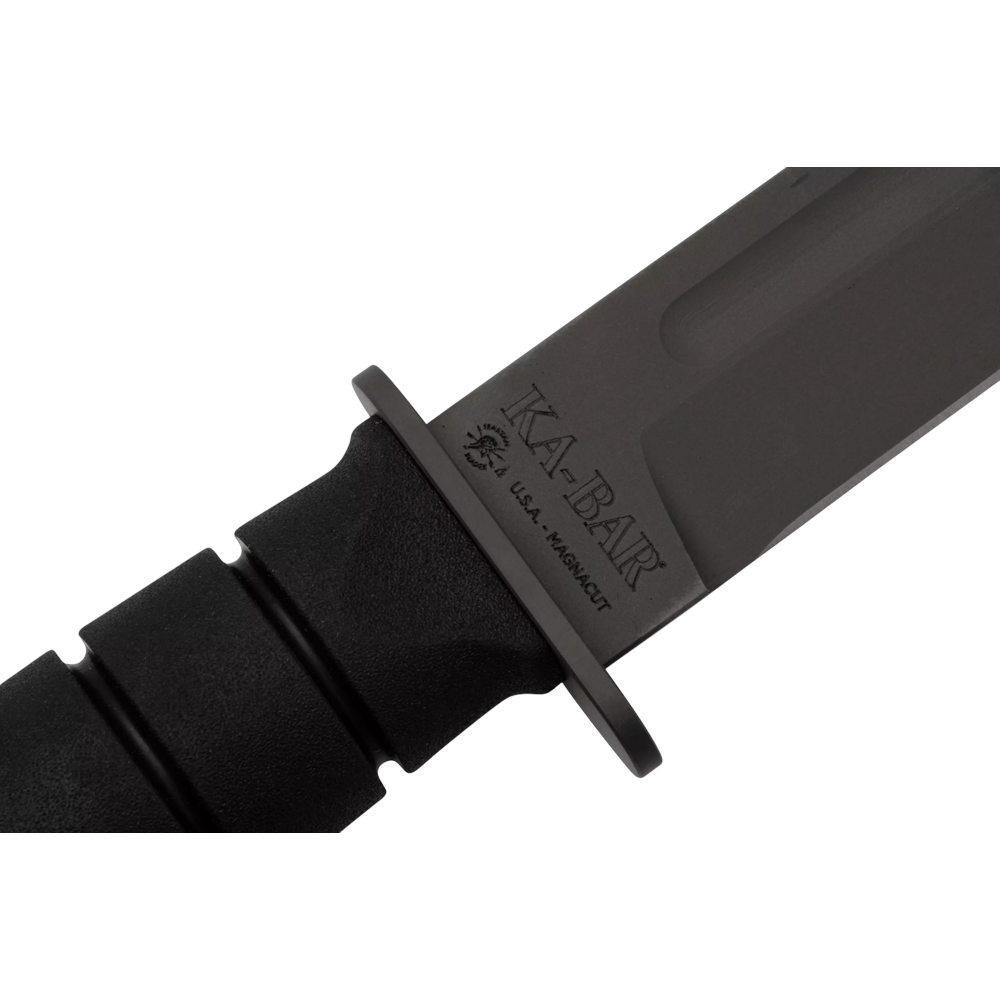 Крупний план клинка KA-BAR зі штампом виробника