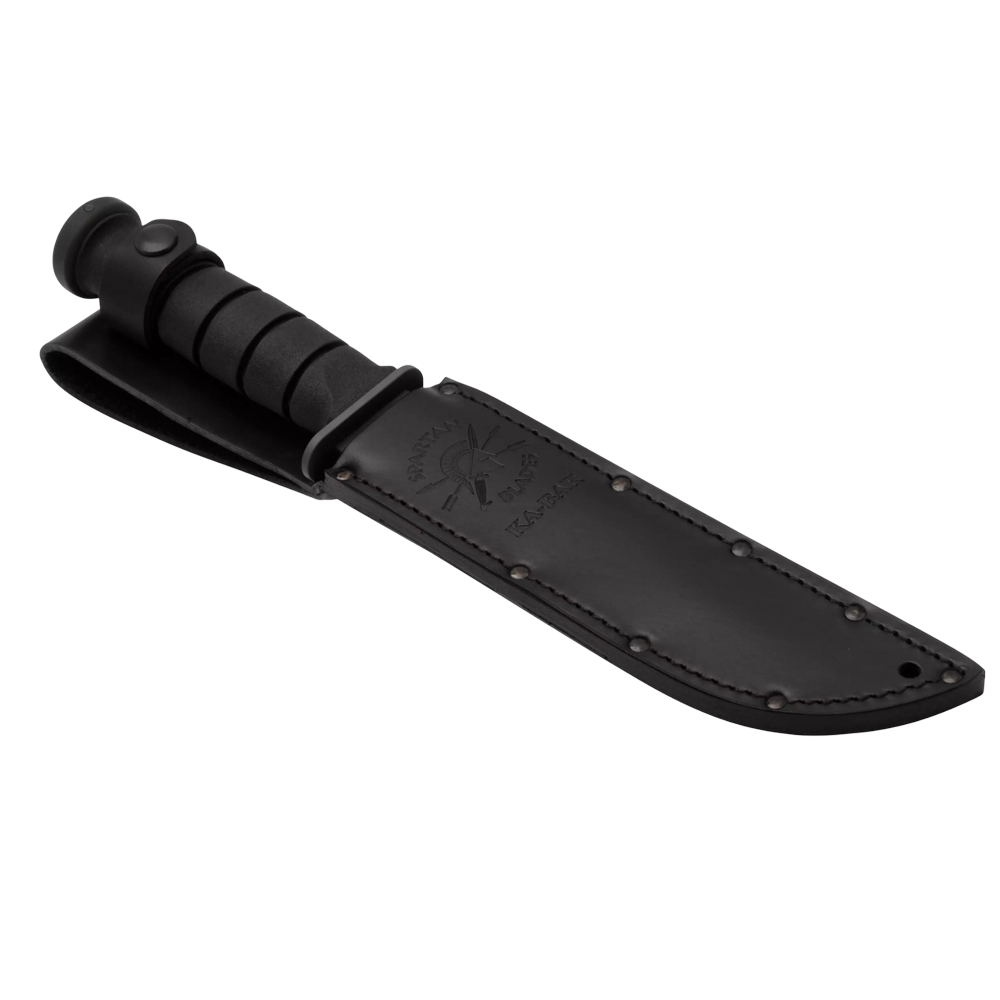 Spartan KA-BAR з лезом 1095 Cro-Van у шкіряних піхвах