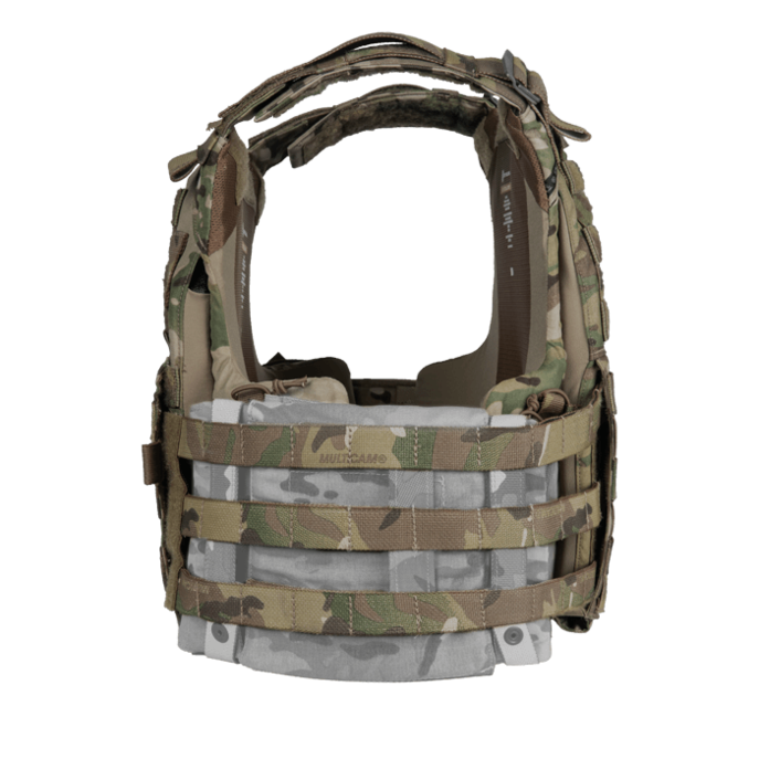 Плитоноска Crye Precision LVS Tactical Cover в кольорі Multicam збоку 